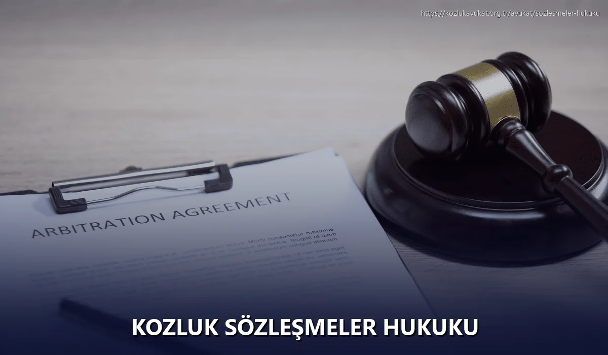 Kozluk Sözleşmeler Hukuku
